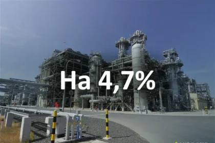 Производство сжиженного природного газа в России увеличилось на 4,7 %