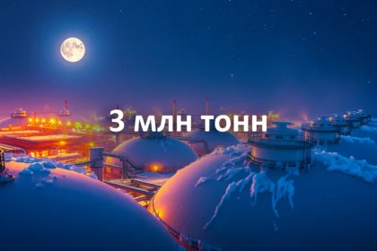 Объем ноябрьского производства СПГ в России составил 3 млн тонн