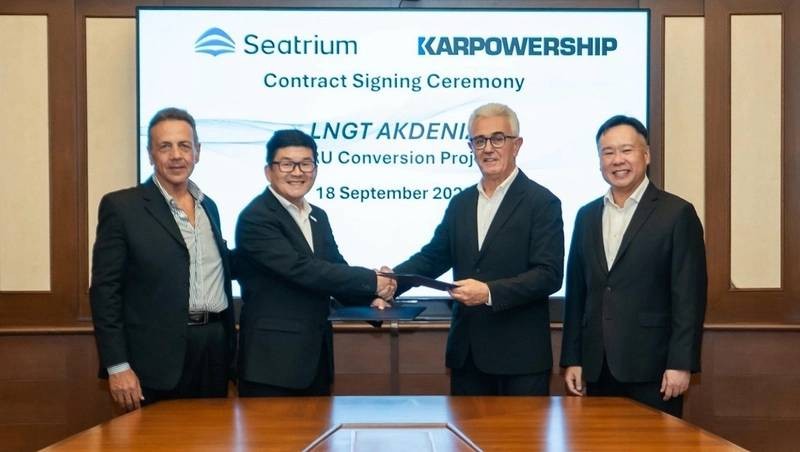 Seatrium преобразует девятый FSRU для Karpowership: LNGT Akdeniz